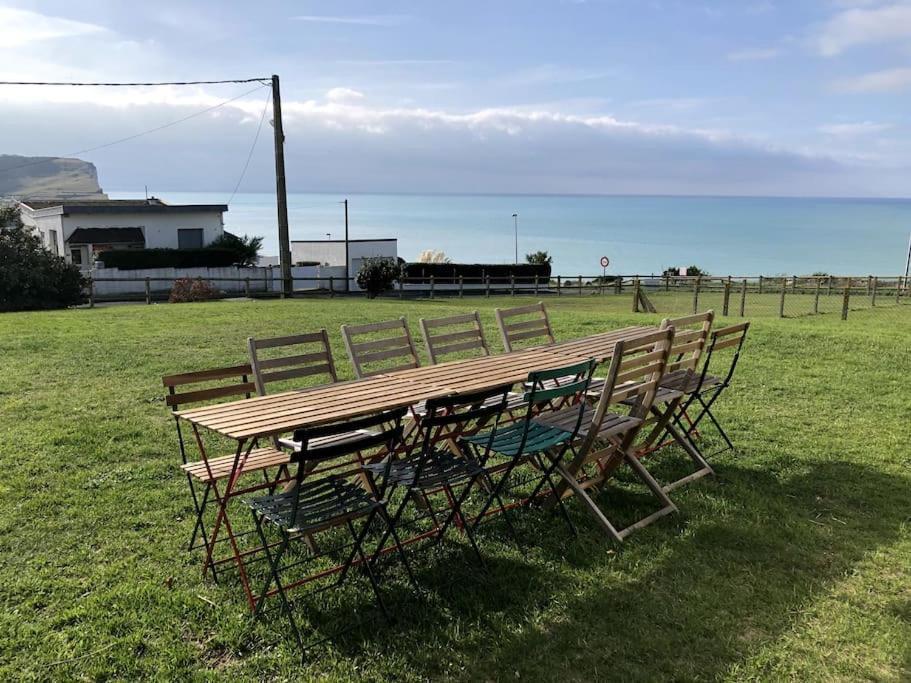 Grande Maison Chaleureuse Avec Vue Mer Imprenable Criel-sur-Mer Luaran gambar